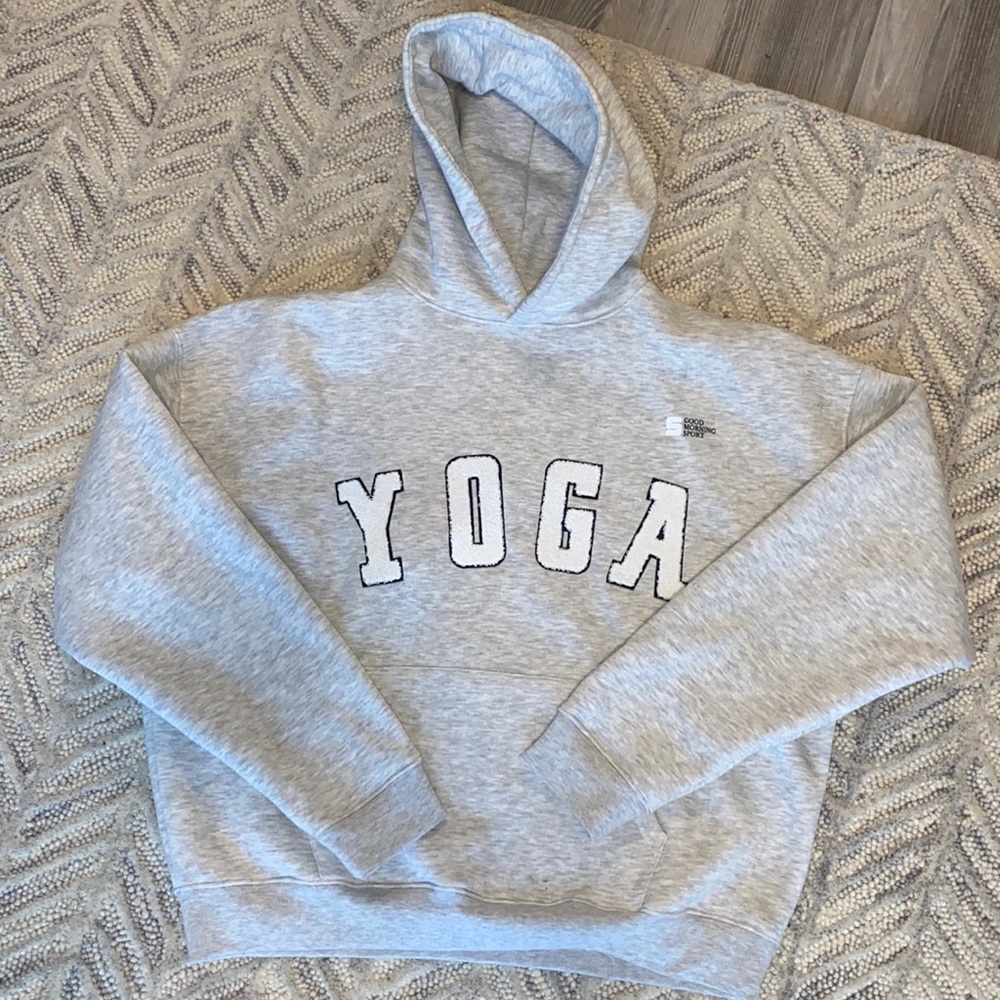 SISTERS & SEEKERS GOOD MORNING SPORT YOGA HOODIE